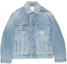 Buy Acne Studios Loose Fit Dropped Shoulder Denim Jacket Unisex Light Blue. C90176-228