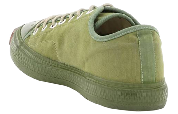 Lookbook Acne Studios 绿色时尚低帮帆布鞋 BD0225-AB7