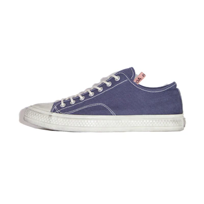 Acne Studios Low-Top Canvas Sneaker 'Deep Purple'
