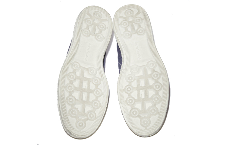 Acne Studios Low-Top Canvas Sneaker 'Deep Purple' 圖 4