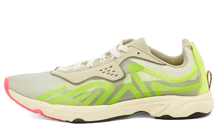 Acne Studios Low Top Lace-Up Sneakers 'Pale Green'