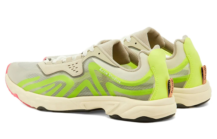 Acne Studios Low Top Lace-Up Sneakers 'Pale Green' 圖 3