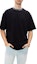 Purchase 아크네 스튜디오 남성 루즈핏 블랙 로고 넥라인 티셔츠. BL0221-900
