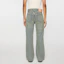 Shop Acne Studios Mid-Rise Washed Relaxed Fit Flared Denim Jeans Wanita. B00338-BUF