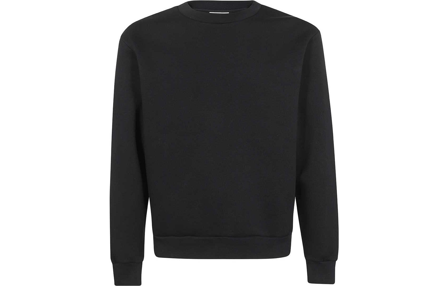 Acne Studios Minimalist Pullover Sweatshirt Black () MN-SWEA000214