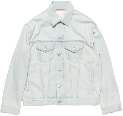 Acne Studios 流行款落肩單排扣寬鬆夾克 淺藍色 中性款 B90749-228 Order Acne Studios 流行款落肩單排扣寬鬆夾克 淺藍色 中性款 B90749-228