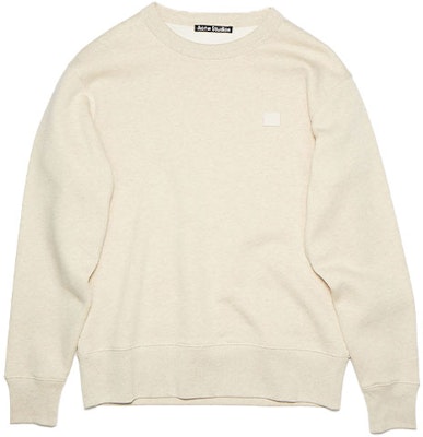 Acne Studios Oversized Face Cotton Crewneck Sweatshirt Beige Unisex. CI0076-633 Order Acne Studios Oversized Face Cotton Crewneck Sweatshirt Beige Unisex. CI0076-633