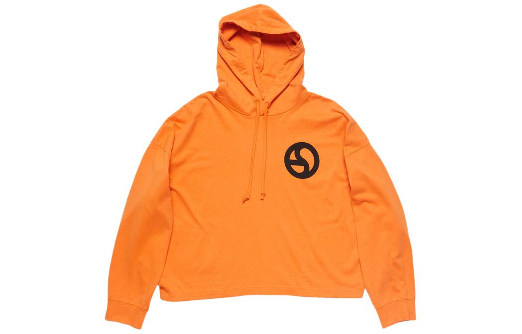 Acne Studios Oversized Orange Pullover Hoodie Unisex. CI0161-AC3