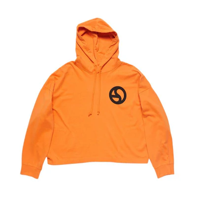 Acne Studios Oversized Orange Pullover Hoodie Unisex. CI0161-AC3
