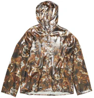 Acne Studios Oversized Single-Breasted Hooded Jacket Brown Unisex B90758-DCR Acne Studios Oversized Single-Breasted Hooded Jacket Brown Unisex B90758-DCR
