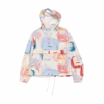 Acne Studios Oversized Spray Effect Pullover Hoodie Jacket Unisex Multicolor C90184-BIO