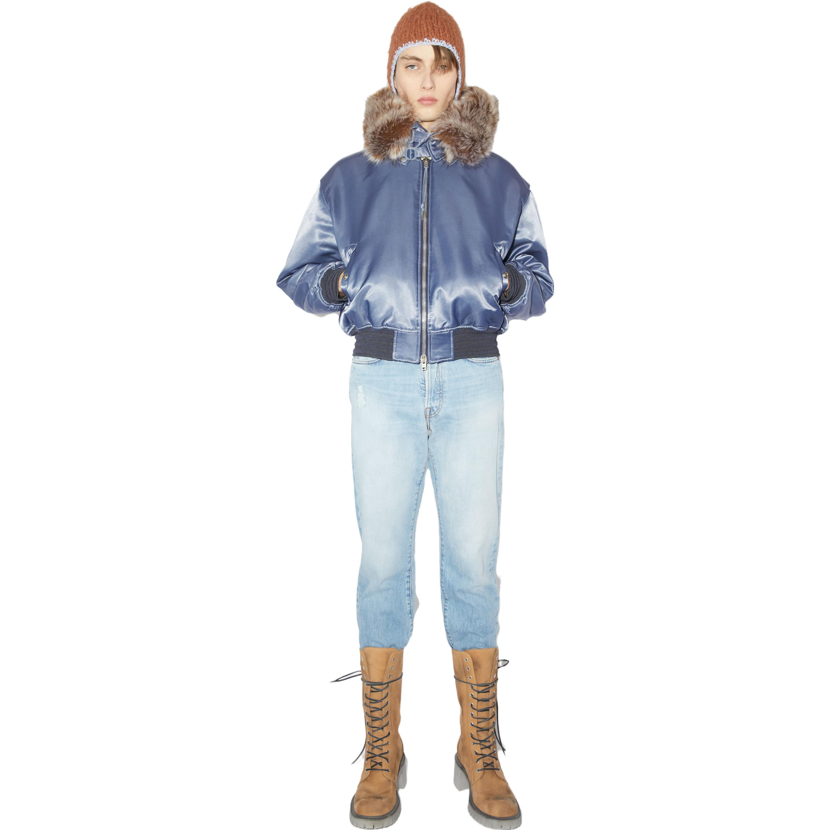 Lookbook Jaket Bomber Hoodie Berlapis Acne Studios untuk Pria B90711-AAL