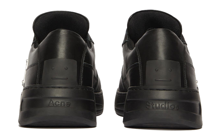 Purchase Acne Studios Perey Lace Up 'Hitam Emoticon Plak' BD0108-AX0