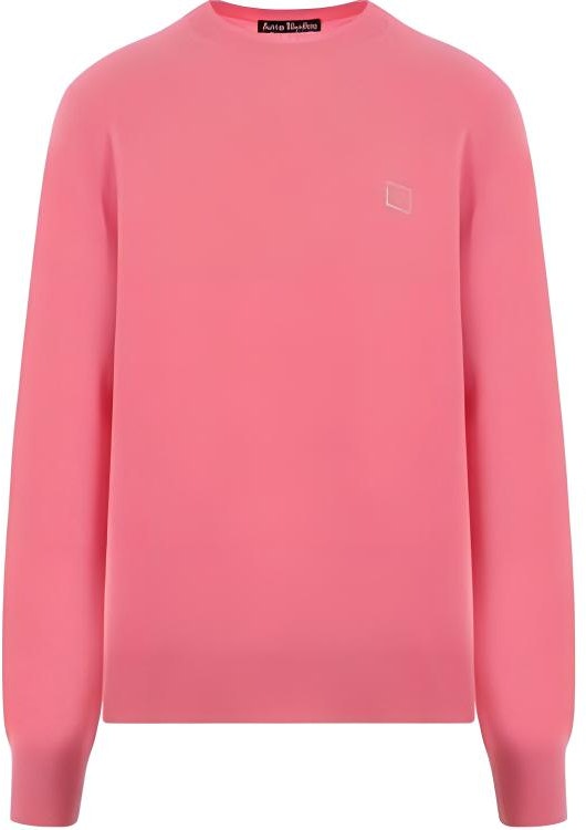 acne-studios-pink-logo-crewneck-pullover-long-sleeve-sweater-men-c60088-ckq