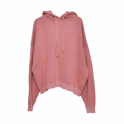 Acne Studios Pink Transparent Logo Hoodie Long Sleeve FN-UX-SWEA000019-PINK