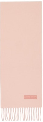 Acne Studios粉色羊毛环保标志围巾情侣款 241129M150051 Buy Acne Studios粉色羊毛环保标志围巾情侣款 241129M150051