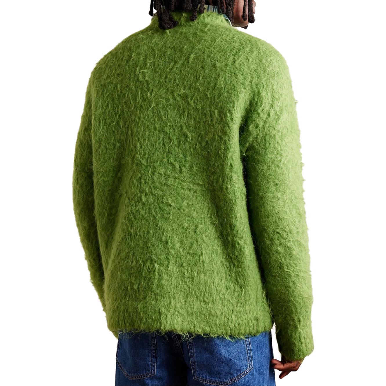 Acne Studios Plain Crewneck Long Sleeve Sweater Green B60279-CPI 圖 4