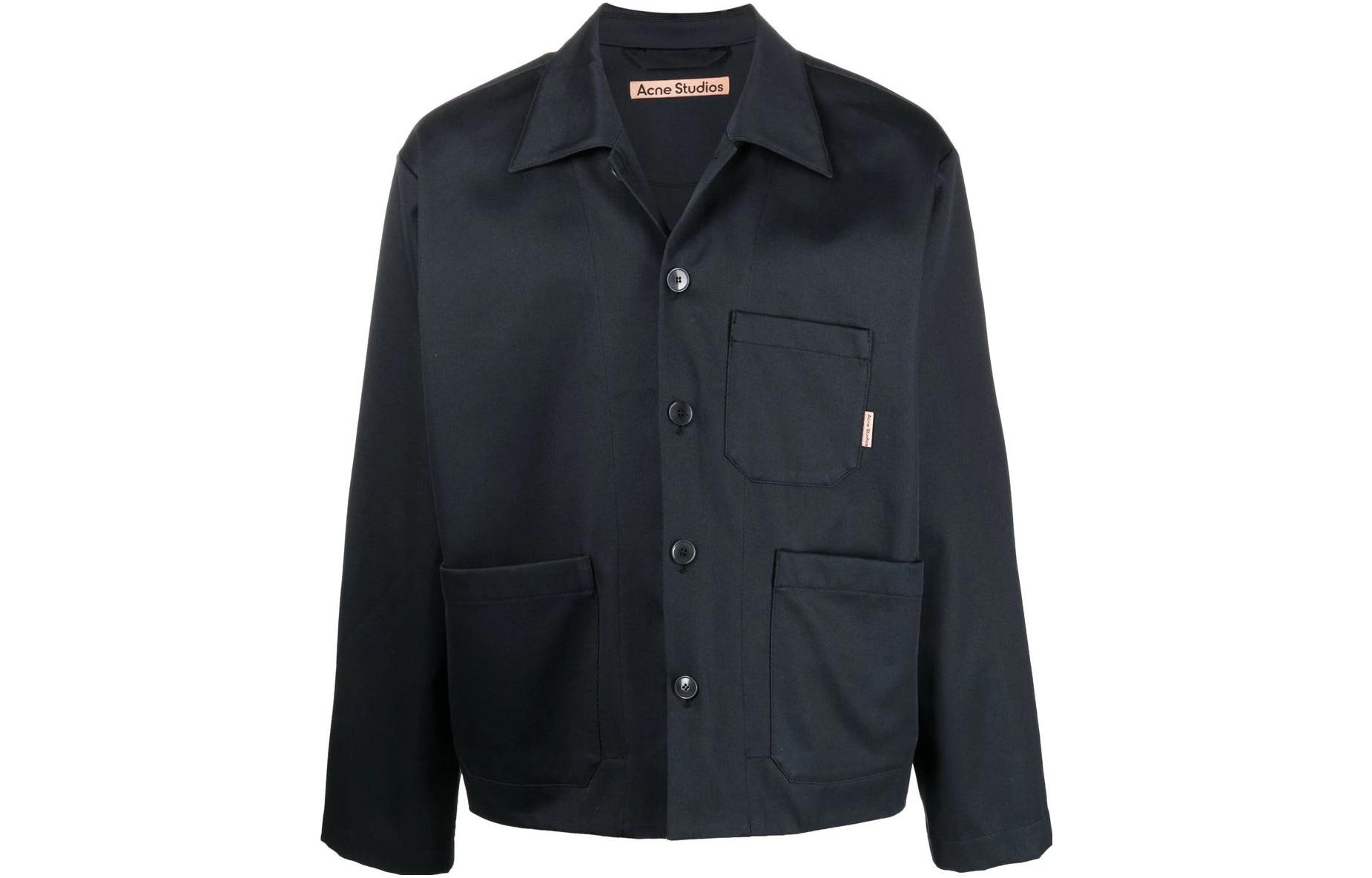 Acne Studios Plain Pocket Shirt Jacket B90642-885