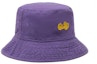 Order Acne Studios Purple Embroidered Lettering Unisex Bucket Hat C40256-105