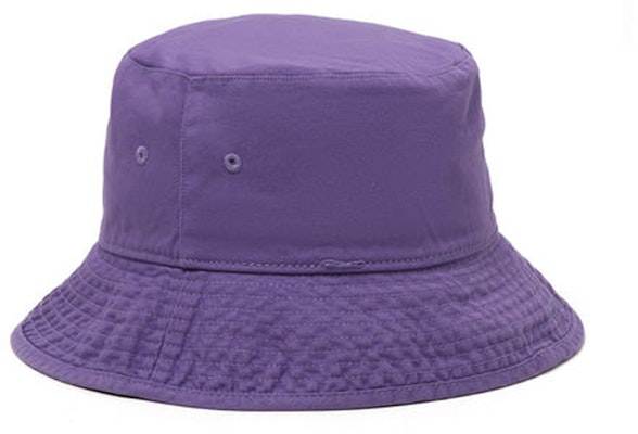 Acne Studios Purple Embroidered Lettering Unisex Bucket Hat C40256-105 Lookbook Acne Studios Purple Embroidered Lettering Unisex Bucket Hat C40256-105