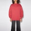 Lookbook Acne Studios Red Crewneck Logo Pullover Sweatshirt Casual BI0130-479
