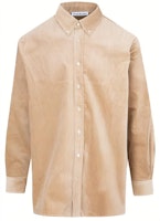 Acne Studios Relaxed Corduroy Long Sleeve Shirt Beige. BB0376-CP9 Acne Studios Relaxed Corduroy Long Sleeve Shirt Beige. BB0376-CP9