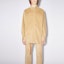 Lookbook Acne Studios Relaxed Corduroy Long Sleeve Shirt Beige. BB0376-CP9