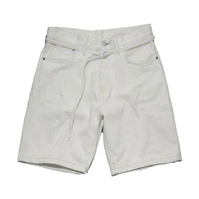 Acne Studios Relaxed Fit Solid Casual Shorts Beige BE0137-BUR
