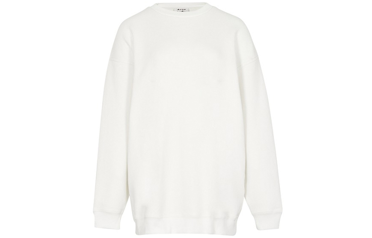 Acne Studios Reverse Logo Pullover Sweatshirt Unisex White AI0042-183