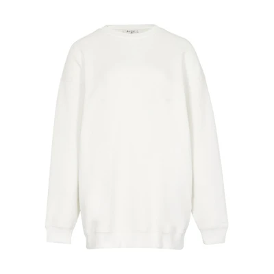 Acne Studios Reverse Logo Pullover Sweatshirt Unisex White AI0042-183