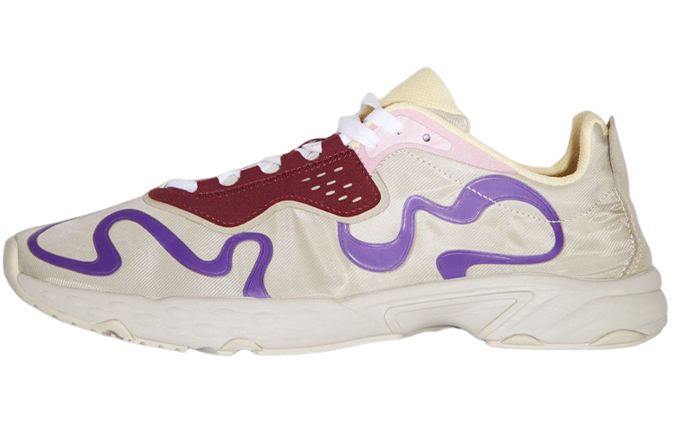 Acne Studios Ribbon Logo Lace-Up Sneaker 'Beige Multi-Color' BD0228-BPG