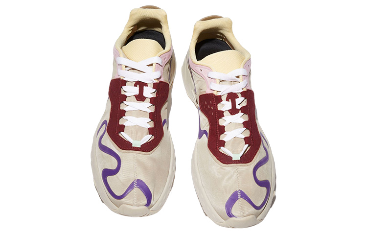 Lookbook Acne Studios 丝带标志系带运动鞋 '米色多彩' BD0228-BPG