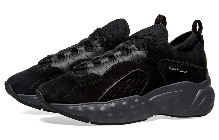 Lookbook Acne Studios Rockaway 'Suede Hitam' 2EV176-9C9