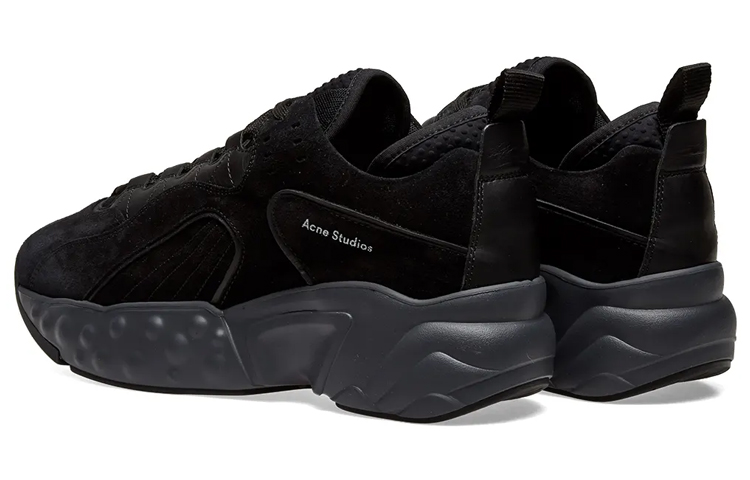 Shop Acne Studios Rockaway 'Suede Hitam' 2EV176-9C9