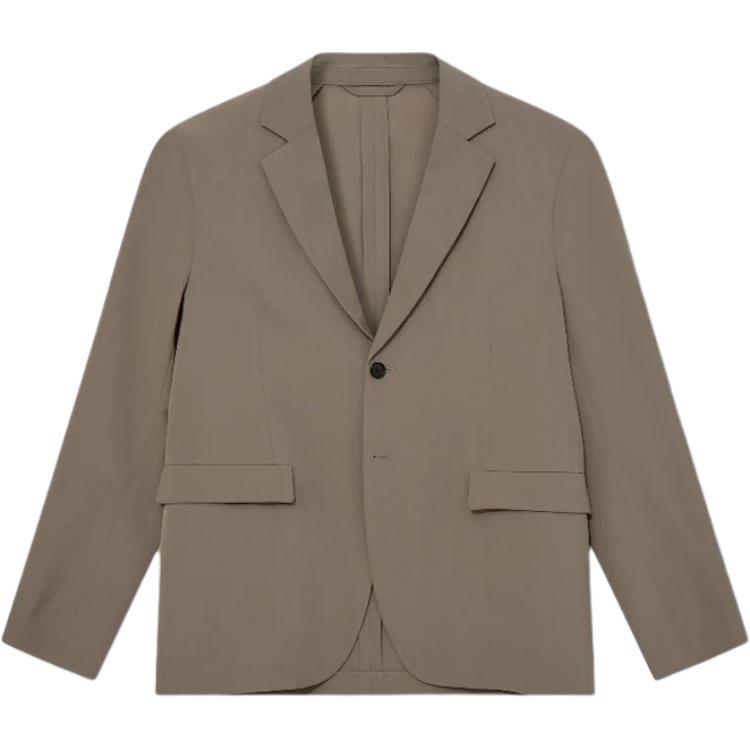 Acne Studios Single-Button Blazer Jacket Men’s Gray-Brown Long Sleeve BH0190-CVD
