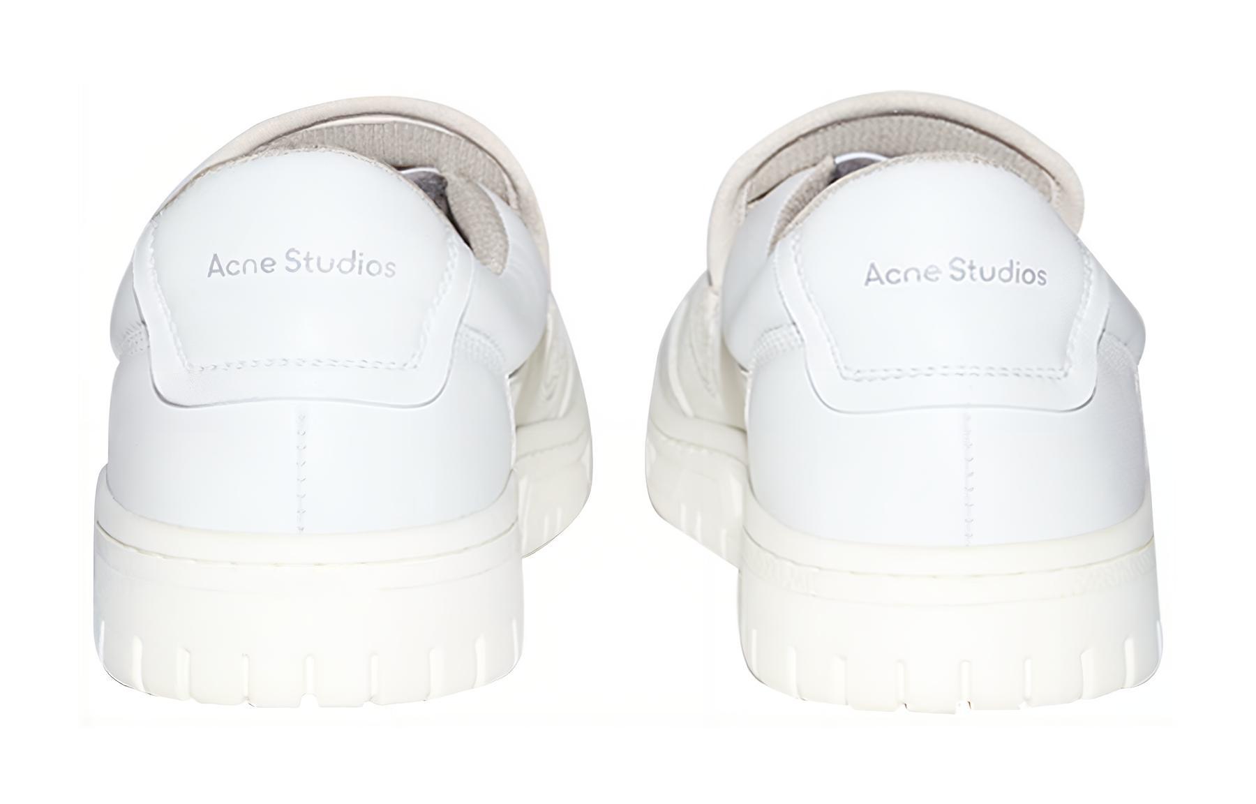 Lookbook 아크네 스튜디오 슬립온 스니커 '화이트' AD0412-53K350