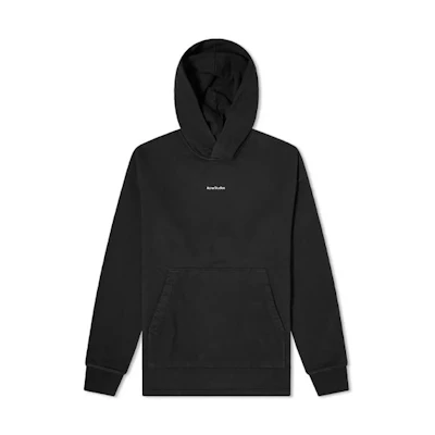 Acne Studios Small Logo Oversized Hoodie for Men - Black. BI0139-900
