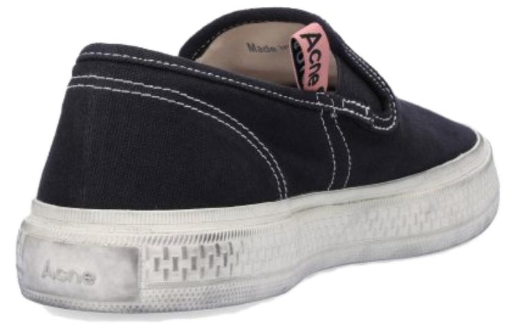 Acne Studios Sneaker 'Black Canvas' 圖 4