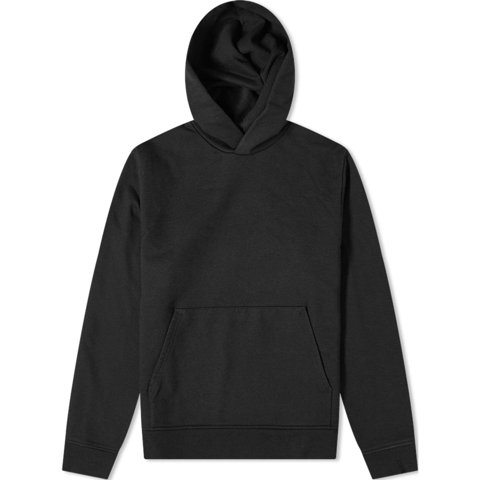 Acne Studios Solid Color Black Pullover Hoodie Long Sleeve BI0054-900