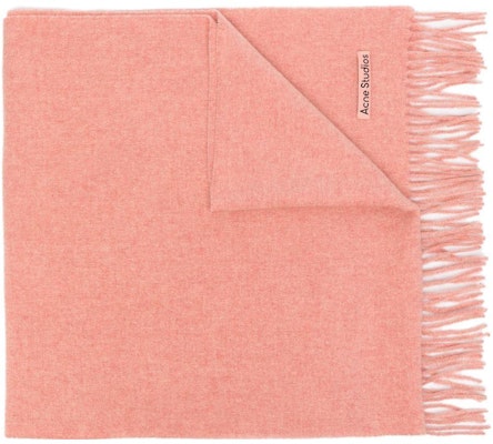 Acne Studios 纯色流苏羊毛围巾 粉色 CA021029N Buy Acne Studios 纯色流苏羊毛围巾 粉色 CA021029N