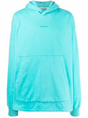 Acne Studios Solid Pullover Hoodie Green Mens BI0139-JAD Buy Acne Studios Solid Pullover Hoodie Green Mens BI0139-JAD