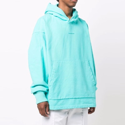 Acne Studios Solid Pullover Hoodie Green Mens BI0139-JAD Purchase Acne Studios Solid Pullover Hoodie Green Mens BI0139-JAD