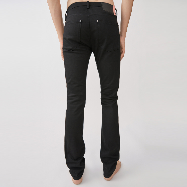 Acne Studios SS21 Black Low-rise Stretch Denim Jeans Casual Style 30O176-178 圖 4