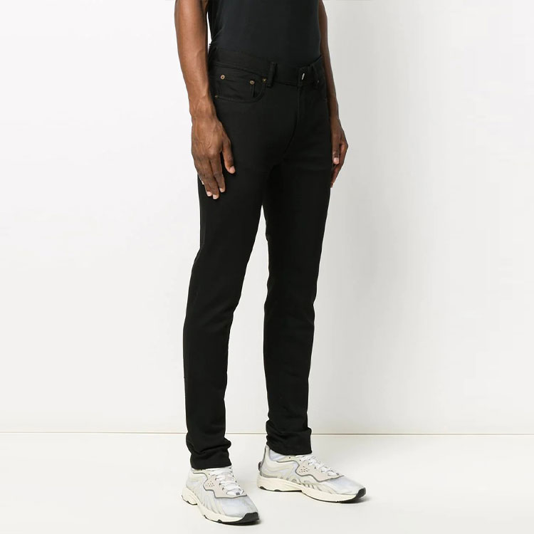 Acne Studios SS21 Black Skinny Fit Stretch Denim Jeans. B00152-AJB 圖 5