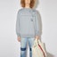 Lookbook Acne Studios SS21 Cartoon Print Crewneck Long-Sleeve Sweatshirt Men Grey BI0113