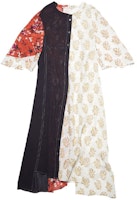 Acne Studios SS21 Color-Block Satin Short Sleeve Dress Multicolor A20312-AOM032 Acne Studios SS21 Color-Block Satin Short Sleeve Dress Multicolor A20312-AOM032