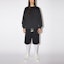 Lookbook Acne Studios SS21 Logo Embroidered Cotton Long Sleeve T-Shirt Unisex Black CL0115-900