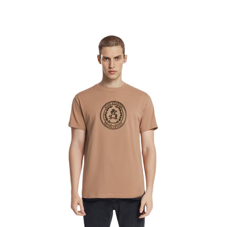 Acne Studios SS21 Logo Embroidered Short Sleeve T-Shirt Light Brown BL0257-ADV 圖 7