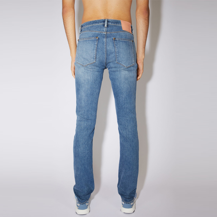 Acne Studios SS21 Max Slim Fit Stretch Denim Jeans Blue Low-Rise Denim. B00143-AUZ 圖 4