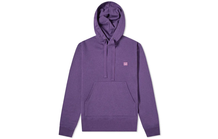 Order Acne Studios SS21 Purple Smile Logo Hoodie Unisex CI0059-BMZ